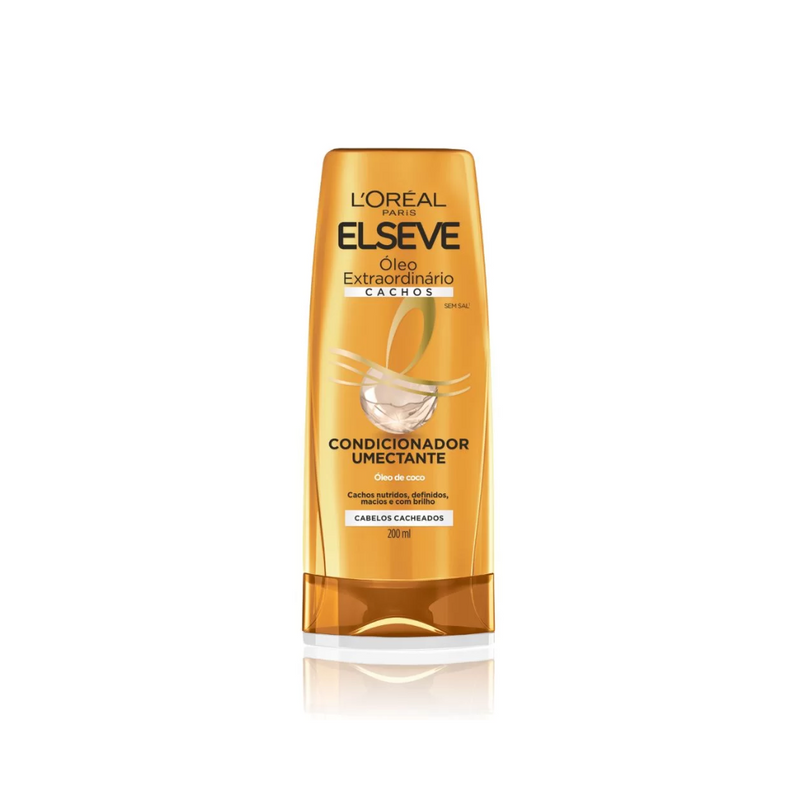 Condicionador Elseve Óleo Extraordinário Cachos 200ml