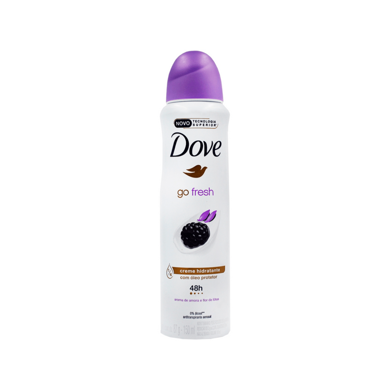 Desodorante Aerosol Dove Go Fresh Amora e Flor De Lótus 89g/150ml