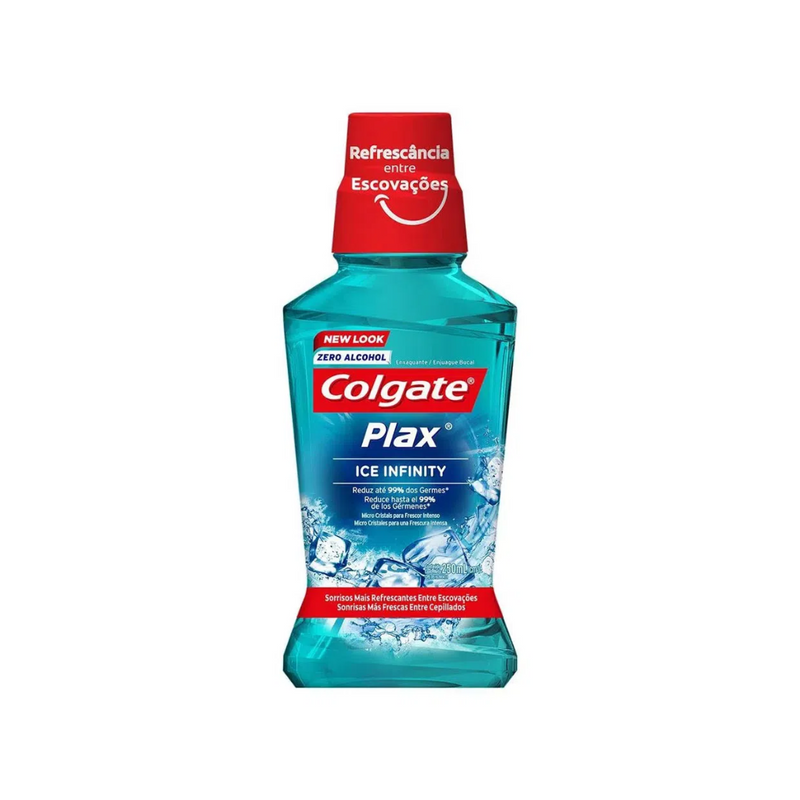 Enxaguante Bucal Colgate Plax Ice Infinity 250ml